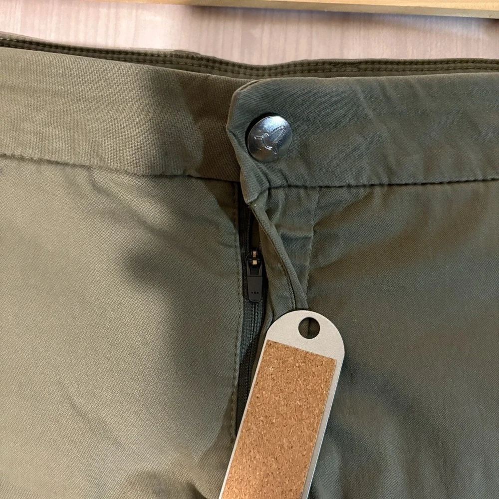 Birddogs Pants Mens 36x36 Green Boomstick Unlined Chino Stretch Golf Performance